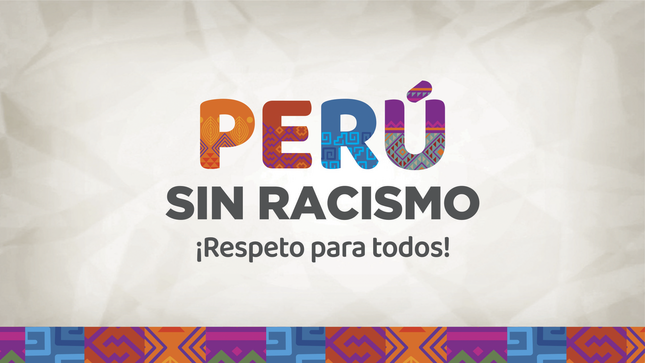 Estrategia Perú sin Racismo