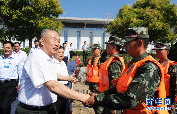 王建平過去曾任解放軍武警部司令員。（圖／翻攝自新華網）