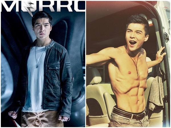 「黑衣金剛戰士」Ludi Lin。（圖／《金剛戰士》劇照、翻攝自Ludi Lin IG）