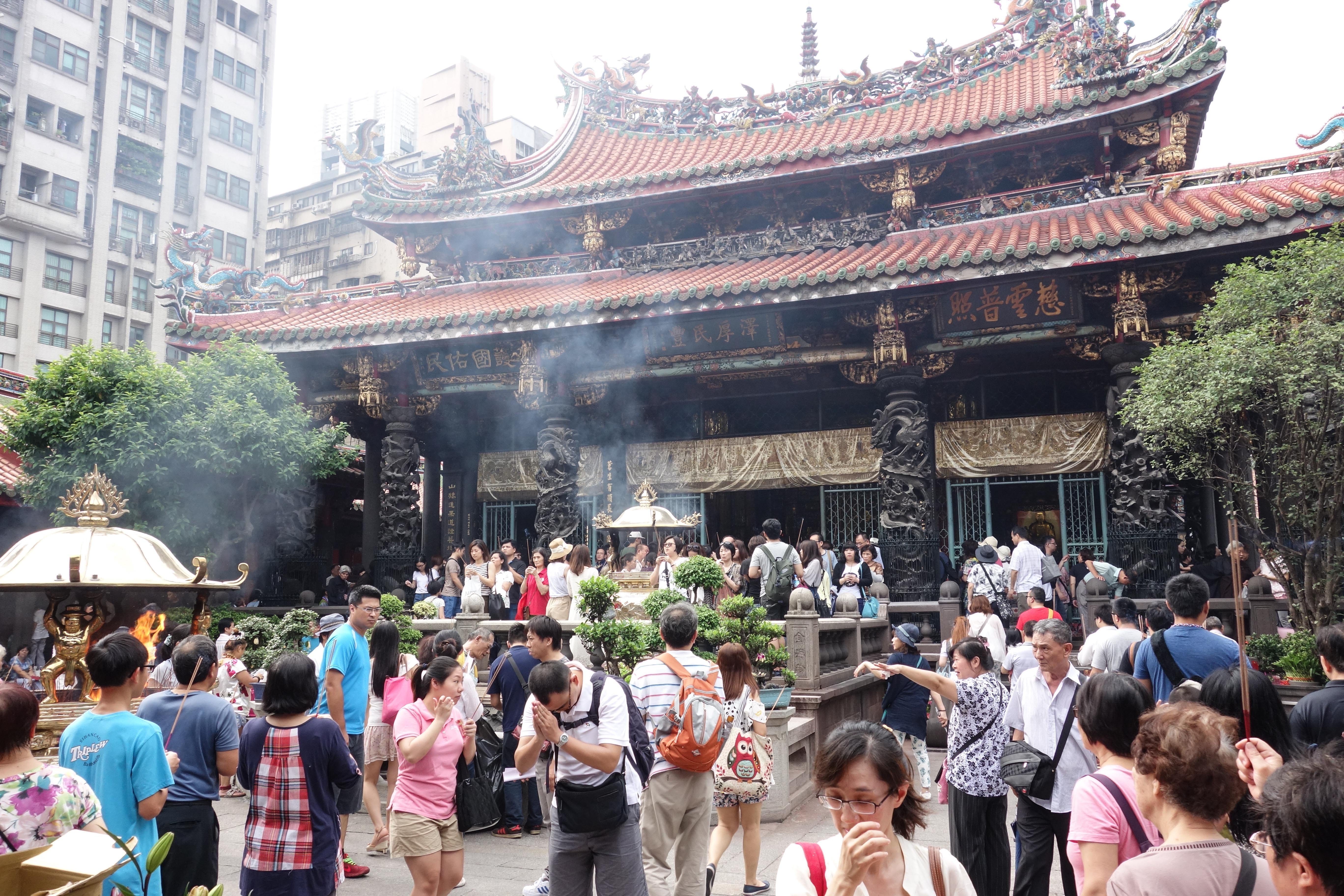 艋舺龍山寺,月老（圖／記者李鍾泉攝）