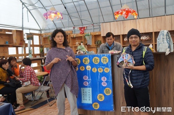 ▲「食實在在-青年由農開始」課程活動，桃園青農分享花卉栽種祕訣。（圖／記者楊淑媛攝）