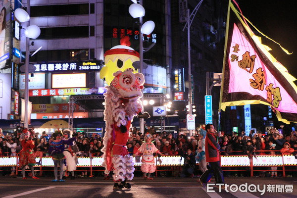 ▲▼2017台北燈節遊行-西門（圖／記者周宸亘攝）