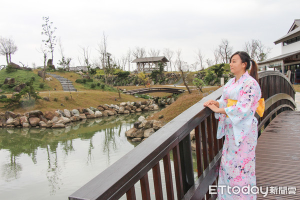 ▲綠舞日式主題園區。（圖／記者黃士原攝）