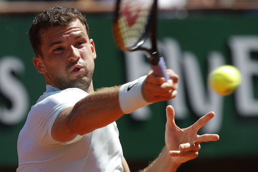 ▲保加利亞選手Grigor Dimitrov         。（圖／達志影像／美聯社）