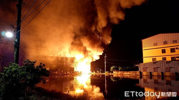 ▲▼大雅工廠火警。（圖／記者莊智勝翻攝）