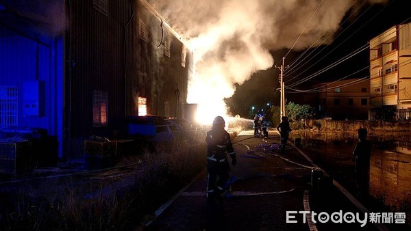 ▲▼大雅工廠火警。（圖／記者莊智勝翻攝）