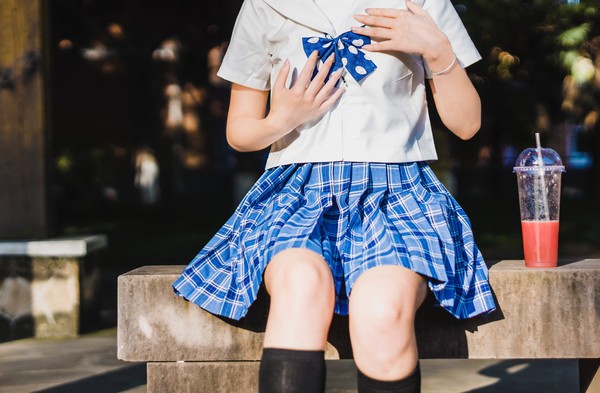 ▲▼ 女學生,女孩,女生,制服。（圖／取自免費圖庫Unsplash）