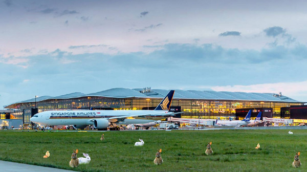 ▲▼倫敦希斯洛機場。（圖／翻攝自Facebook／Heathrow Airport@HeathrowAirport）