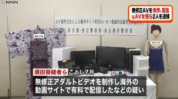 ▲AV女優土屋亞沙美拍無碼片賺取暴利被逮捕。（圖／翻攝自推特）