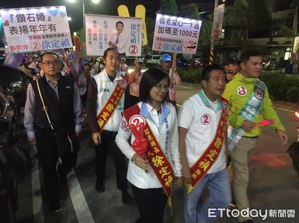 ▲▼苗栗縣長候選人徐定禎選前之夜造勢晚會。（圖／徐定禎團隊提供）