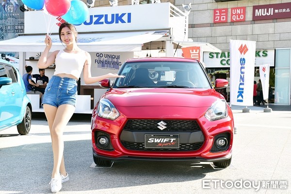 SUZUKI戶外展演好評不斷12／8加開嘉義場　SWIFT SPORT、IGNIS新車色同場展演（圖／記者游鎧丞攝）