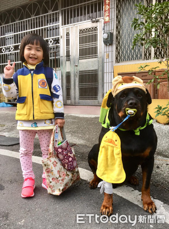 上車遭拒！老師一句話讓牠好受傷。（圖／授權自洛威拿〝慢慢〞粉絲專頁，下同）