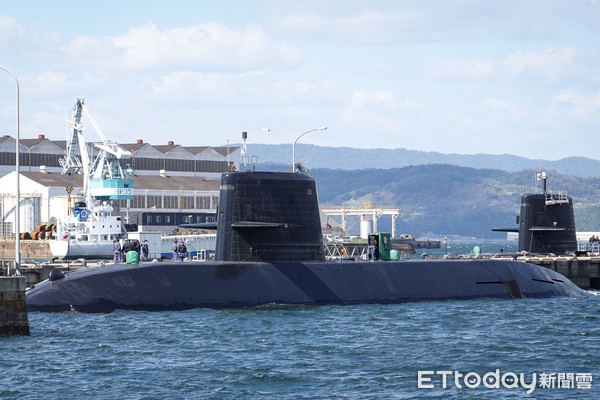 ▲▼親潮級潛艦,日本海上自衛隊,海自,潛艇,潛水艇,廣島吳基地,柴電潛艦。（圖／記者李毓康攝）