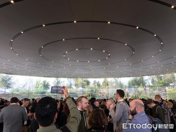 ▲▼2019蘋果春季發表會現場,Apple Park,賈伯斯劇院。（圖／記者洪文攝）