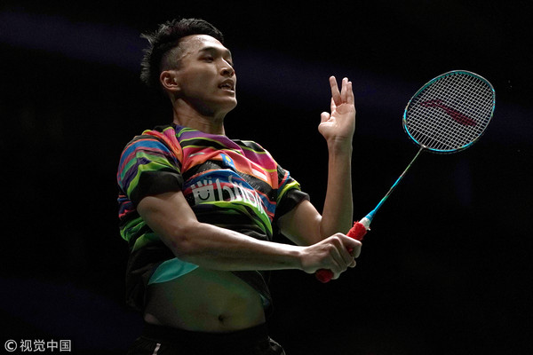 ▲▼2019馬來西亞公開賽,喬納坦,克里斯提（Jonatan CHRISTIE） 。（圖／CFP）