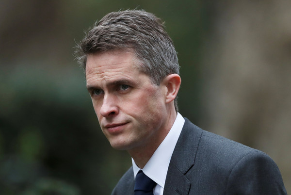 ▲▼英國國防大臣威廉森（Gavin Williamson）。（圖／路透）