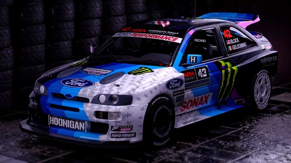 ▲知名車手Ken Block的Escort RS Cosworth賽車。（圖／翻攝自Ken Block）