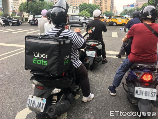 ▲▼Uber Eats,美食外送,外賣（圖／記者李毓康攝）