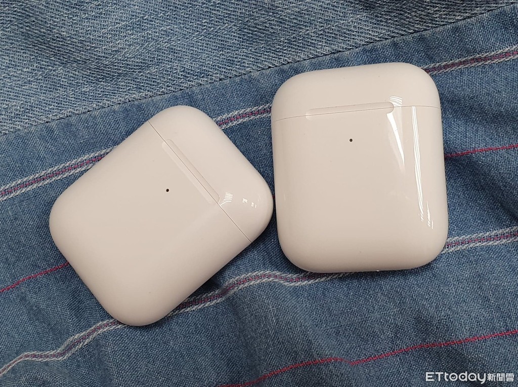 ▲▼盜版AirPods。（圖／記者邱倢芯攝）