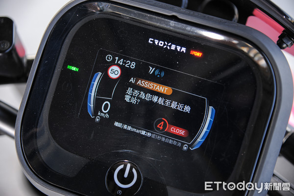 ▲車友口碑推薦接單破2200台 宏佳騰智慧電車Ai-1 Sport熱銷解密。（圖／記者林鼎智攝）