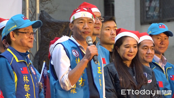 ▲▼韓國瑜出席林郁方委員活動。（圖／記者張榮恩攝）