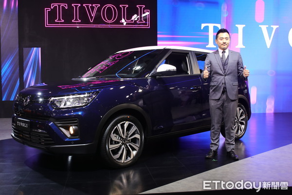 台北車展／雙龍全新Tivoli「74.8萬元」上市　追加1.5L渦輪全新引擎（圖／記者張慶輝攝）