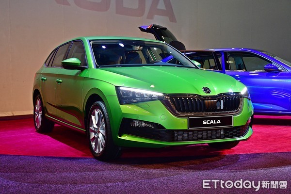 ▲Skoda Scala圖／記者游鎧丞攝）