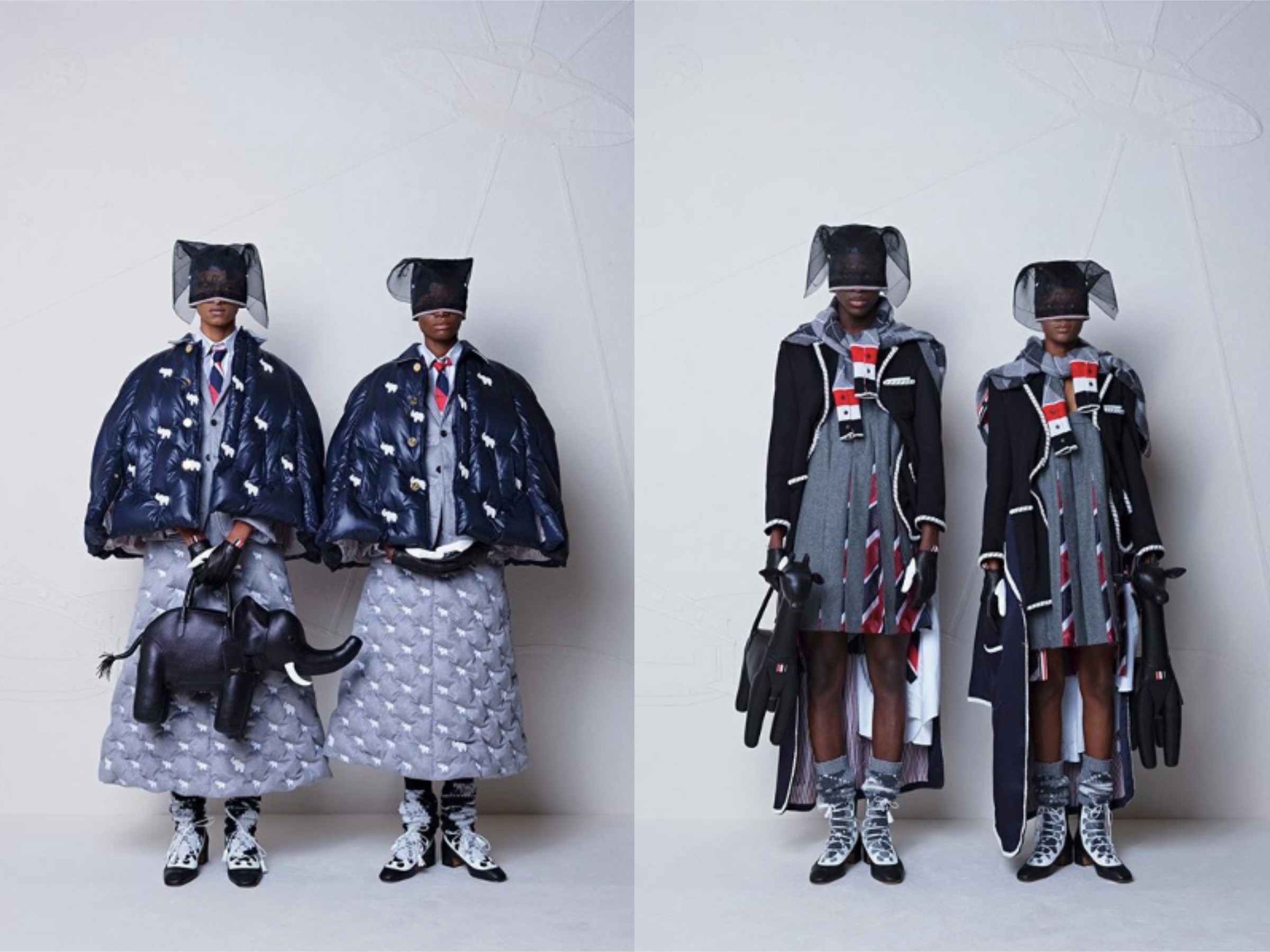 ▲CDG、Thom Browne。（圖／翻攝自WWD）