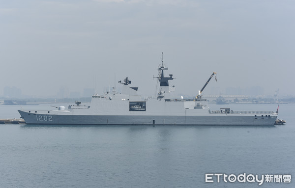 ▲▼2020海軍敦睦艦隊,康定級康定艦,PFG-1202,康定級巡防艦,拉法葉巡防艦,海軍。（圖／記者李毓康攝）