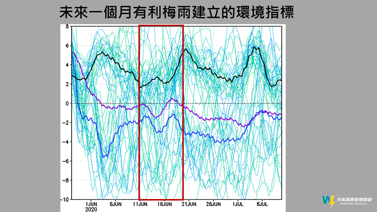 天氣圖。（圖／翻攝賈新興臉書）