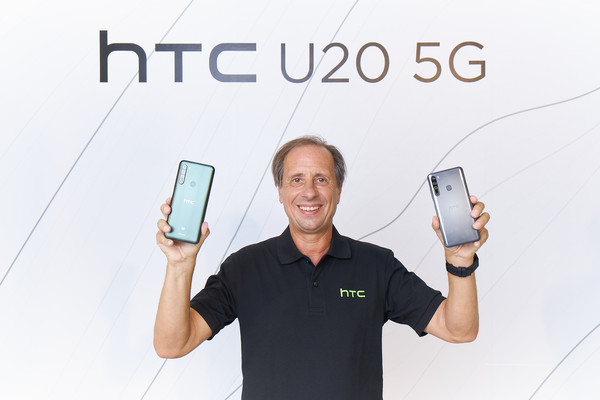 ▲HTC台灣區總經理陳柏諭、HTC CEO Yves Maitre。（圖／HTC提供）