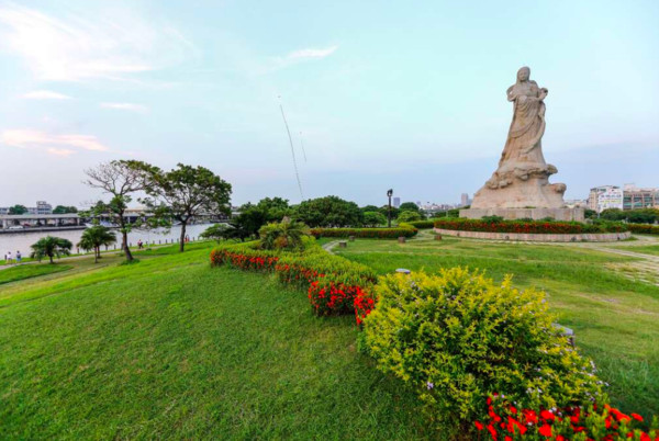 ▲安平運河綠林默娘公園。（圖／翻攝自台南旅遊網官網）