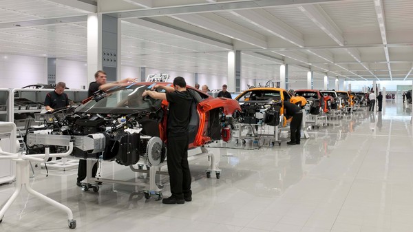 ▲2011年興建McLaren Production Centre。（圖／翻攝Foster + Partners）