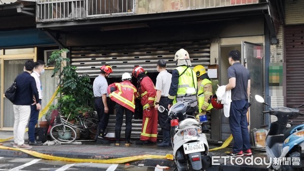 ▲▼北市內湖區下午一間私人安養中心發生嚴重火警，副市長黃珊珊獲悉後到場勘查。（圖／記者黃彥傑攝）