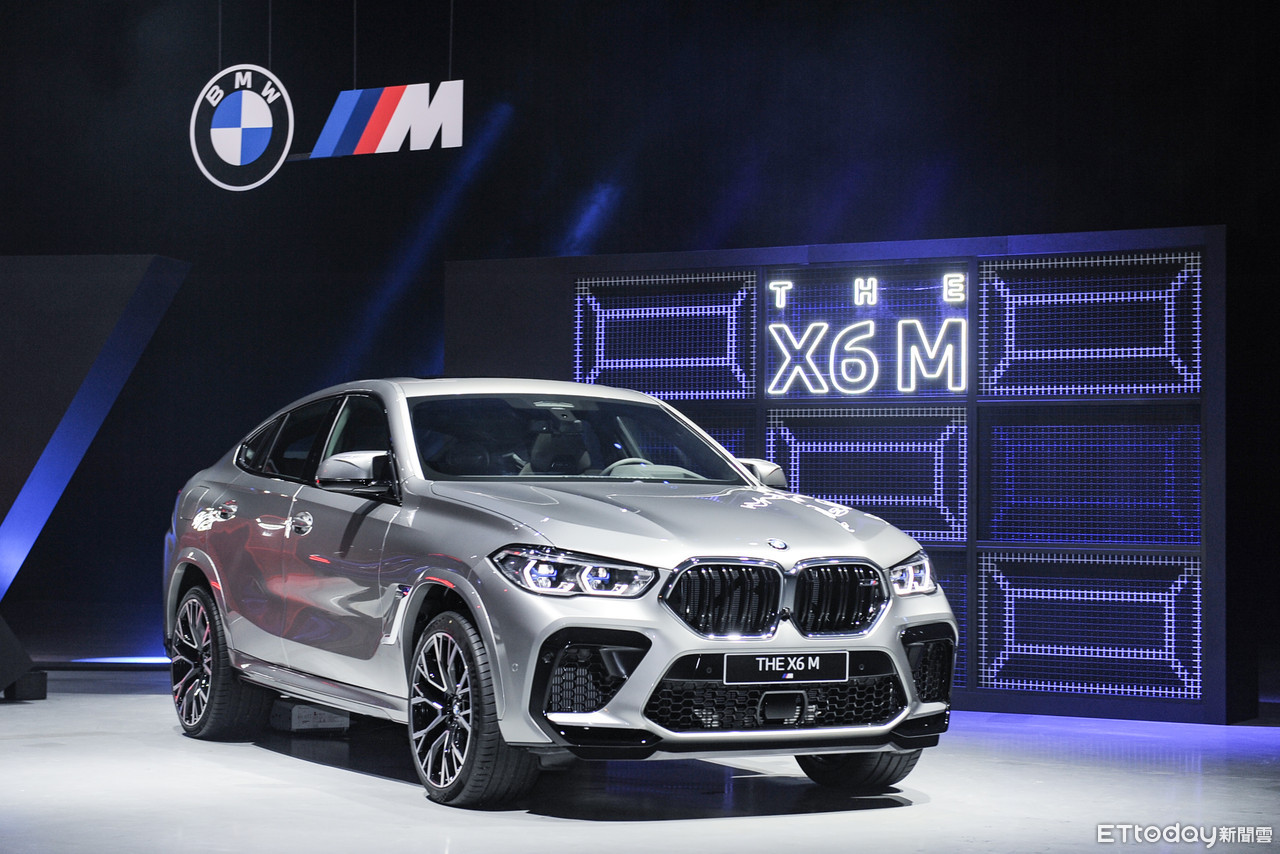 ▲BMW X5 M／X6 M在台亮相 。（圖／記者林鼎智攝）