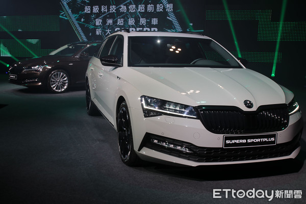 ▲119.9萬起！Skoda Superb小改款上市　配備大升級價格不變。（圖／記者張慶輝攝）