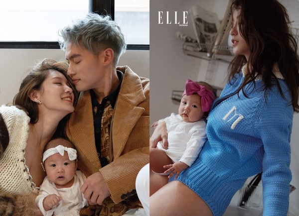 ▲許孟哲、趙孟姿  。（圖／《ELLE》國際中文版雜誌提供）