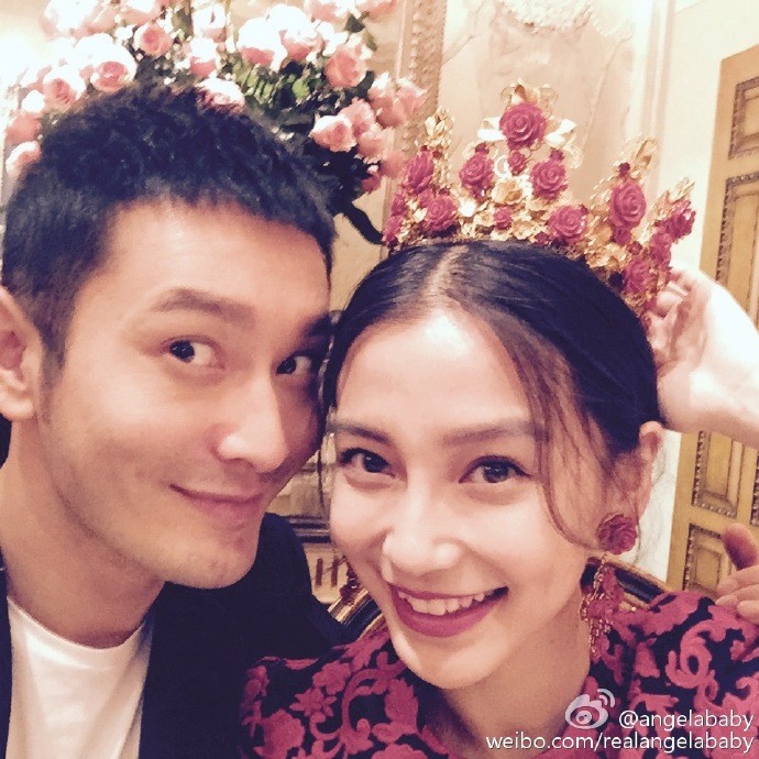 ▲黃曉明頻傳離婚Angelababy　香港狗仔爆真相「炒到弄假成真」。（圖／翻攝自微博）