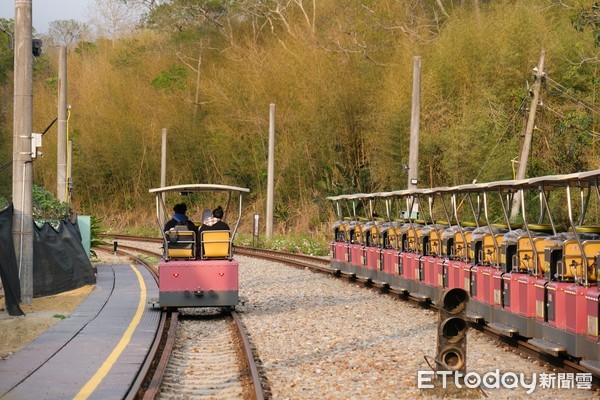 ▲苗栗三義舊山線鐵道自行車,鐵道自行車A路線。（圖／記者彭懷玉攝）