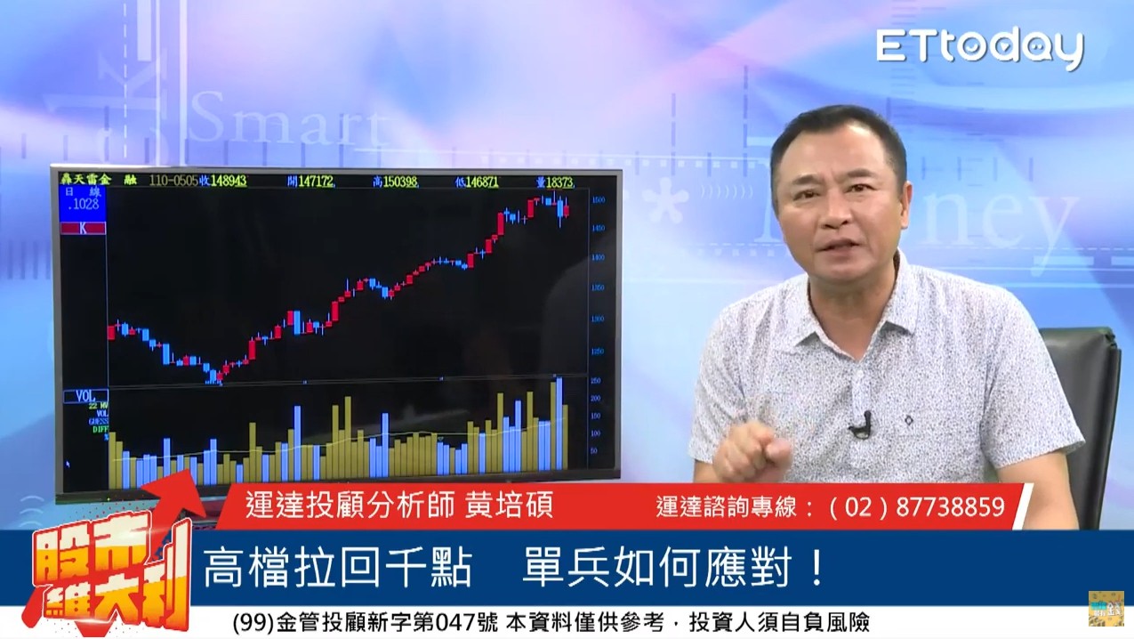 ▲運達投顧分析師黃培碩。（圖／翻攝自ETtoday）