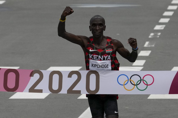 ▲肯亞跑者基普喬蓋（Eliud Kipchoge）。（圖／達志影像／美聯社）