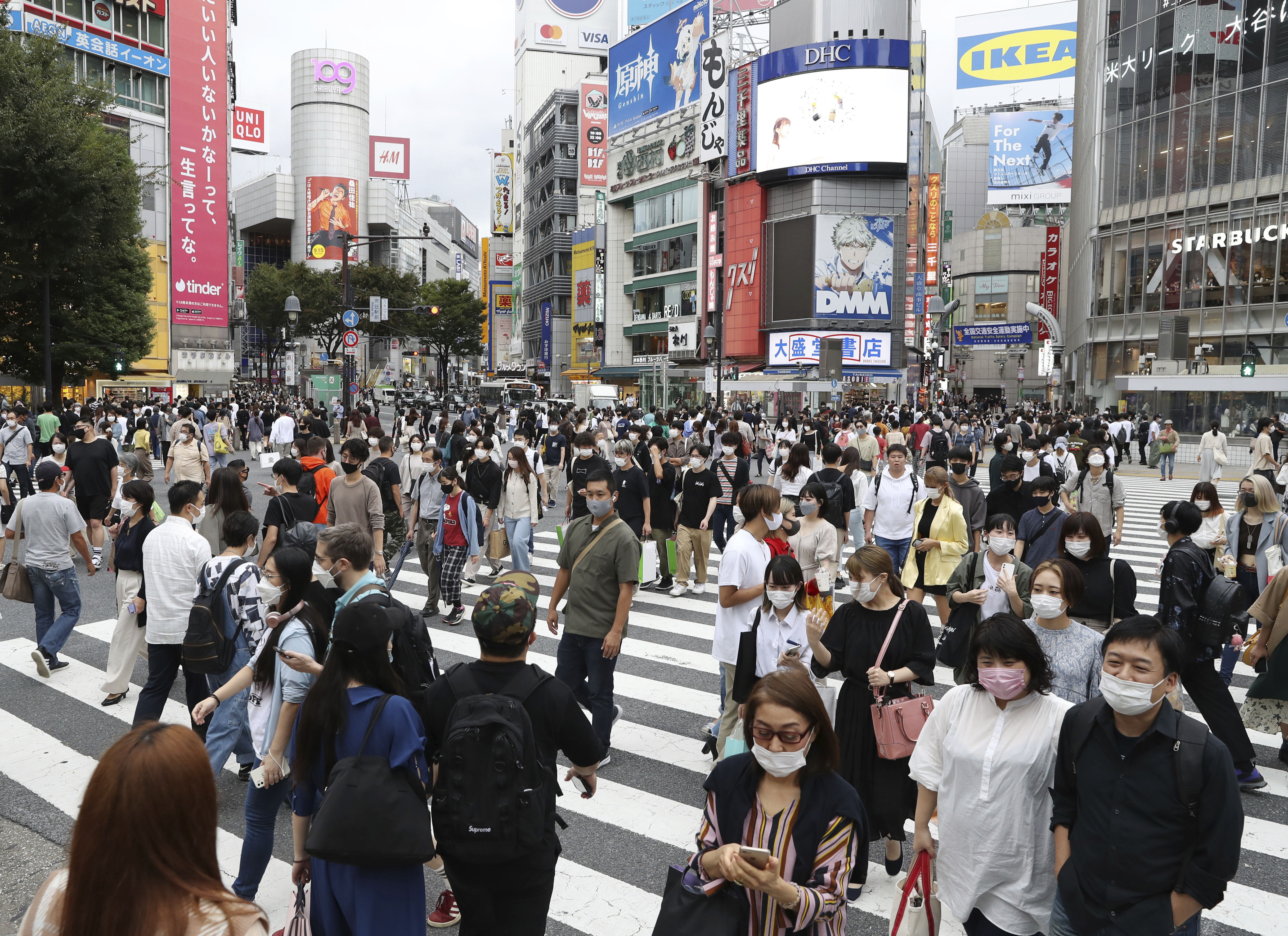 ▲▼日本東京涉谷。（圖／達志影像／美聯社）