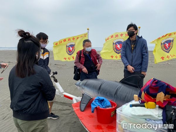 ▲新北首場「鯨豚海龜救援演練」正式啟動。（圖／新北市動保處提供）