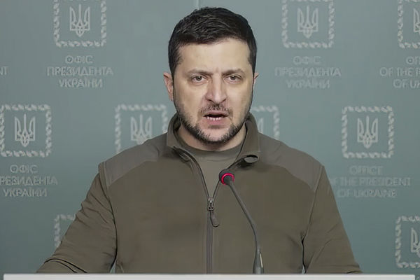 ▲▼烏克蘭總統澤倫斯基（Volodymyr Zelensky）。（圖／達志影像／美聯社）