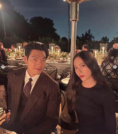 ▲金宇彬、Krystal雙雙曬出合照。（圖／翻攝金宇彬、Krystal Instagram）