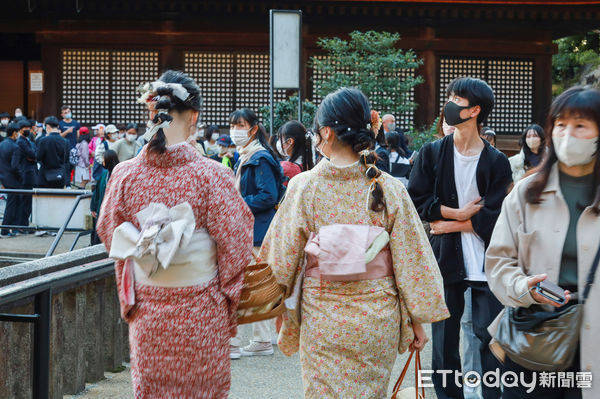 ▲▼京都清水寺清水坂，日本旅遊，京都旅遊，日本和服，穿和服體驗，京都旅遊，浴衣，浴衣體驗。（圖／記者蔡玟君攝）