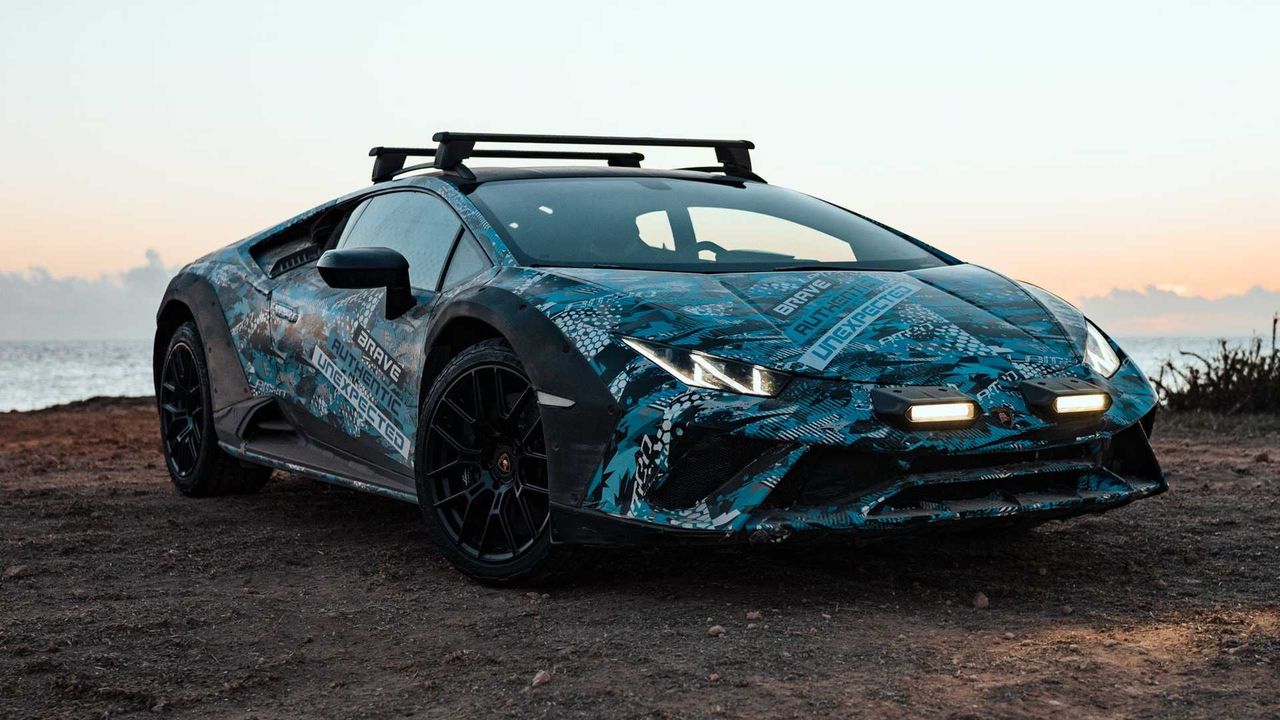 ▲Lamborghini Huracan Sterrato。（圖／翻攝自Lamborghini）