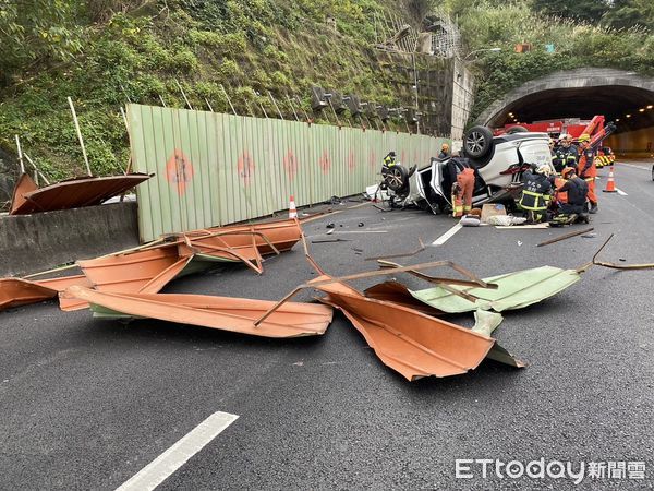 ▲▼車禍。（圖／記者陳雕文翻攝）