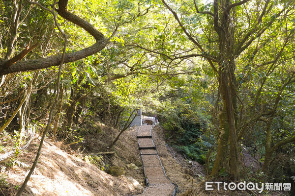 ▲陽明山新秘境「紫明溪步道」,野溪溫泉。（圖／記者彭懷玉攝）