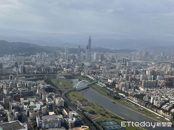 ▲▼北台灣房市,台北房市,台北鳥瞰。（圖／記者董美琪攝）